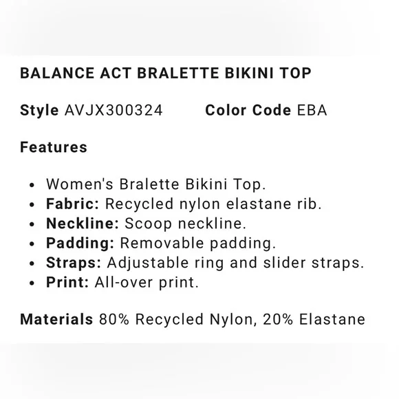 RVCA bikini (S/8) - Picture 13 of 14